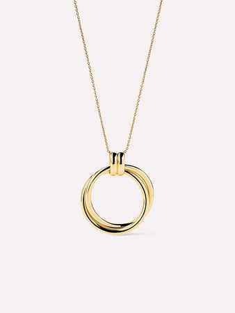 Gold Pendant Necklace - Penny
