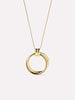 Gold Pendant Necklace - Penny