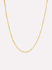 14K Gold Plated Lobster Clasp Delicate Layering Singapore Chain Necklaces For Women Ana Luisa Mickey