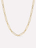 14K Gold Plated Lobster Clasp Paperclip Necklaces For Women Ana Luisa James