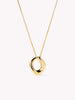 14K Gold Plated Lobster Clasp Statement Pendant Necklaces For Women Ana Luisa Collins