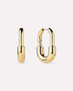 Gold Hoops - Brynley Hoops Large