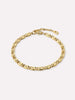 Gold Chain Bracelet - Navy Bracelet