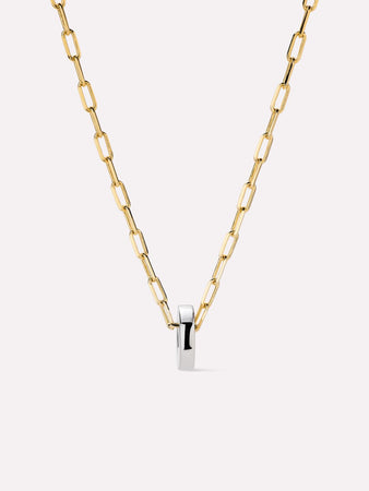 Gold Pendant - Jasper