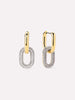 Drop Earrings - Rox Mini Double Pave