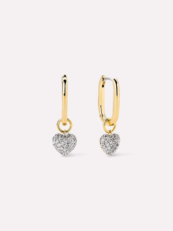 Drop Earrings - Ellery Hoops
