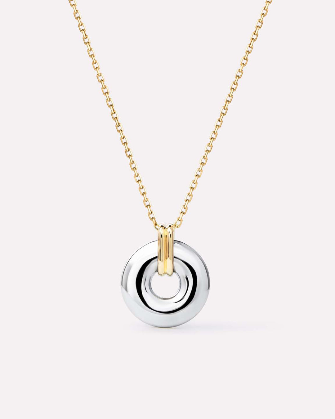 Pendant Necklace - Maeve Two Tone