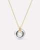 Pendant Necklace - Maeve Two Tone