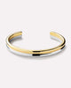 14K Gold Rhodium Plated Two Tone Cuff Bracelets For Women Ana Luisa Arlo Double Two Tone