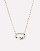 14K Gold Rhodium Plated Two Tone Statement Necklaces For Women Ana Luisa Cyrus Necklace