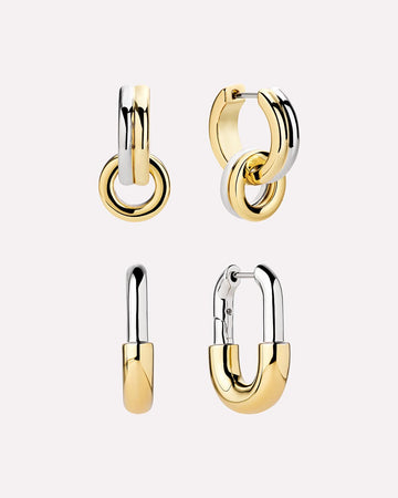 Two Tone Hoops Bundle - Two Tone Hoops Bundle