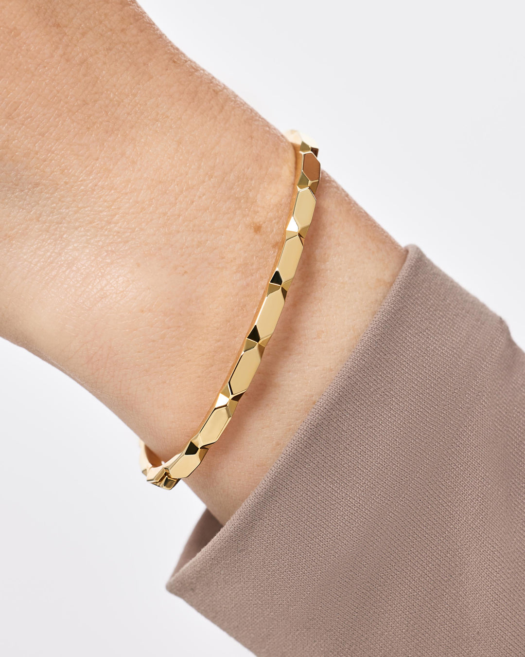 Gold Bangle Bracelet - Walker Bangle