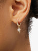 Earring Charms - Star Charm Huggies