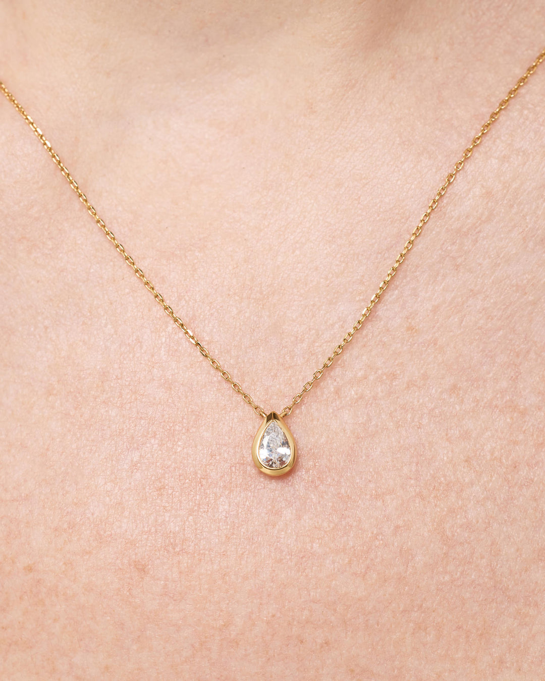 Gold Pendant Necklace - Lennox Pendant