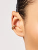 14K Gold Plated Cubic Zirconia Stone Statement Ear Cuffs Earrings For Women Ana Luisa Jordana