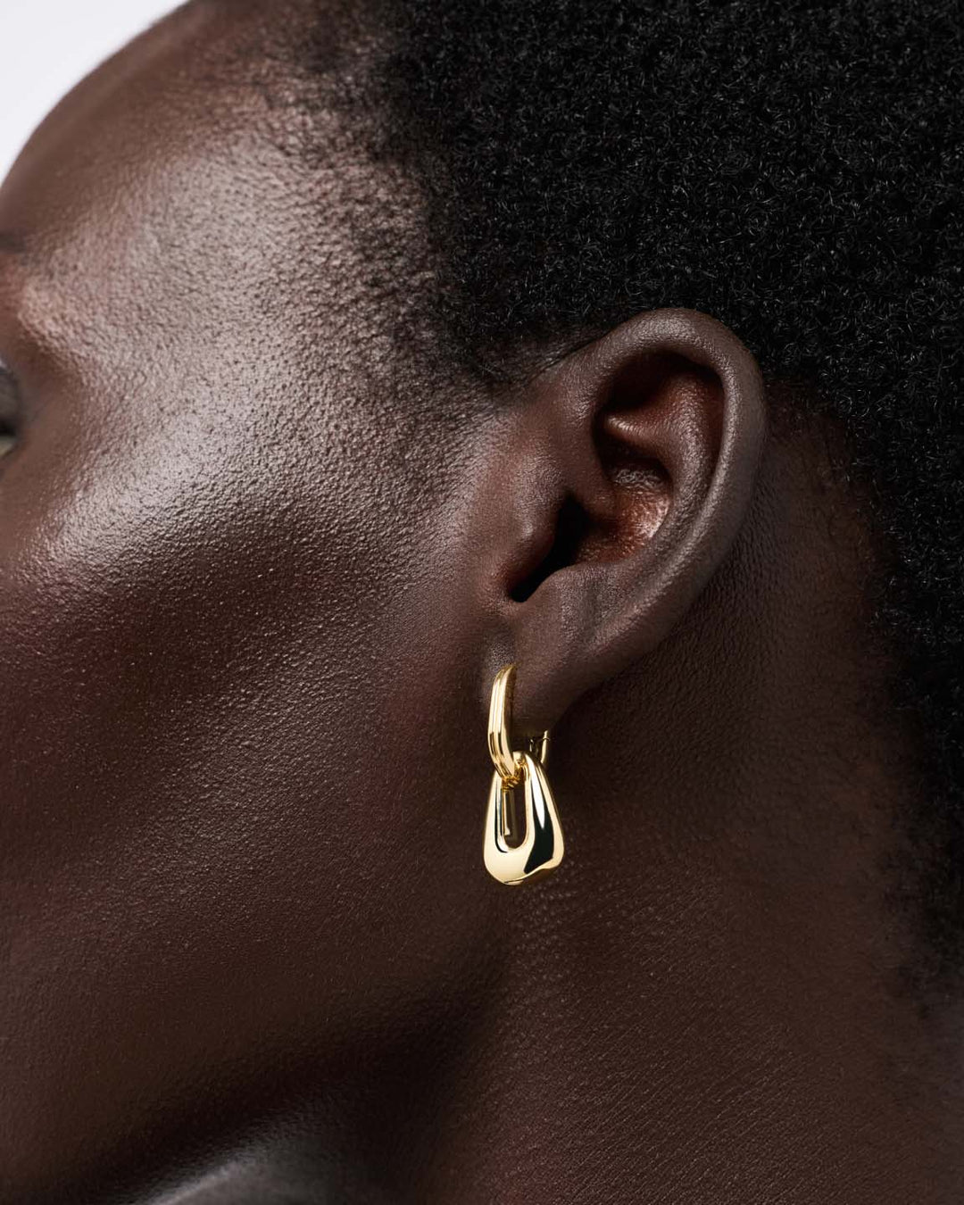 Drop Earrings - Mod Gold