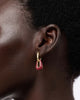 Drop Earrings - Mod Red