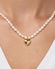 14K Gold Plated Freshwater Pearls Love Lev Heritage Statement Pendant Necklaces For Women Ana Luisa Lev Pearl Necklace
