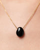 Mini Pebble Necklace - Pebble Mini Black Onyx