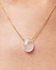 Mini Pebble Necklace - Pebble Mini Clear Quartz