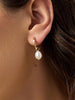 14K Gold Plated Large Freshwater Pearls Pull On Earring Charms For Women Ana Luisa Large Pearl Charms