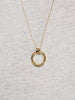 Gold Pendant Necklace - Penny