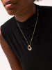 14K Gold Plated Lobster Clasp Statement Pendant Necklaces For Women Ana Luisa Collins