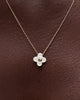 Flower Necklace - Liora Pendant Mini Mother of Pearl