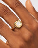Statement Ring - Clara Ring Mother of Pearl