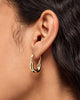 Gold Hoops - Brynley Hoops Large