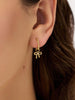 14K Gold Plated Pull On Ribbon Earring Charms For Women Ana Luisa Bow Charms