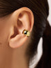 14K Gold Plated Small Sphere Ear Cuff Earrings For Women Ana Luisa Abby Ear Cuff Small