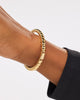 Gold Bangle Bracelet - Clarissa