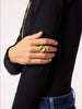 14K Gold Plated Statement Sphere Rings For Women Ana Luisa Jaxon