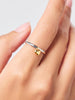 Heart Ring - Leia Two Tone