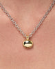 14K Gold Rhodium Plated Two Tone Pebble Statement Pendant Necklaces For Women Ana Luisa Pebble Statement Two Tone