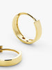 Gold Huggie Hoop Earrings - Gold Bold Hoops