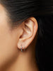 Ana Luisa Jewelry Earrings Small Hoops Double Hoop Earrings Harley Silver Silver New1