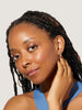 Twisted Hoop Earrings - Paris Small