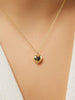 Ana Luisa Jewelry Necklaces Pendant Necklaces Gold Heart Necklace Lev Small Gold
