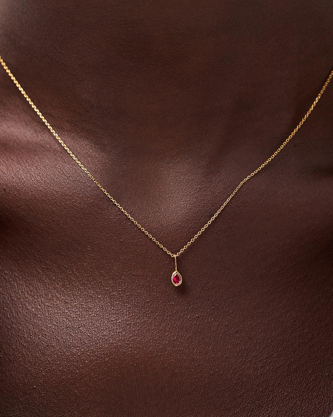 Birthstone Necklace - Solo Memento Necklace