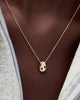 Birthstone Necklace - 3 Stone Memento Necklace