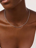 Ball Chain Necklace - Capri Silver