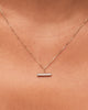 Solid Gold Diamond Fine  Pendant Necklaces For Women Ana Luisa Diamond Toggle Charm Necklace