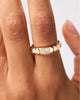 Solid Yellow Gold - Diamond Astrid Ring