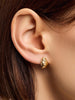 Solid Gold Fine Twist Stud Earrings For Women Ana Luisa Rope Huggie Studs