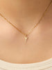 Solid Gold Necklace Charms For Women Ana Luisa Gold Mini Key Charm