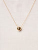 Gold Pendant - Gold Mini Sphere Pendant