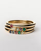 Birthstone Jewelry - 3 Stone Birthstone Ring