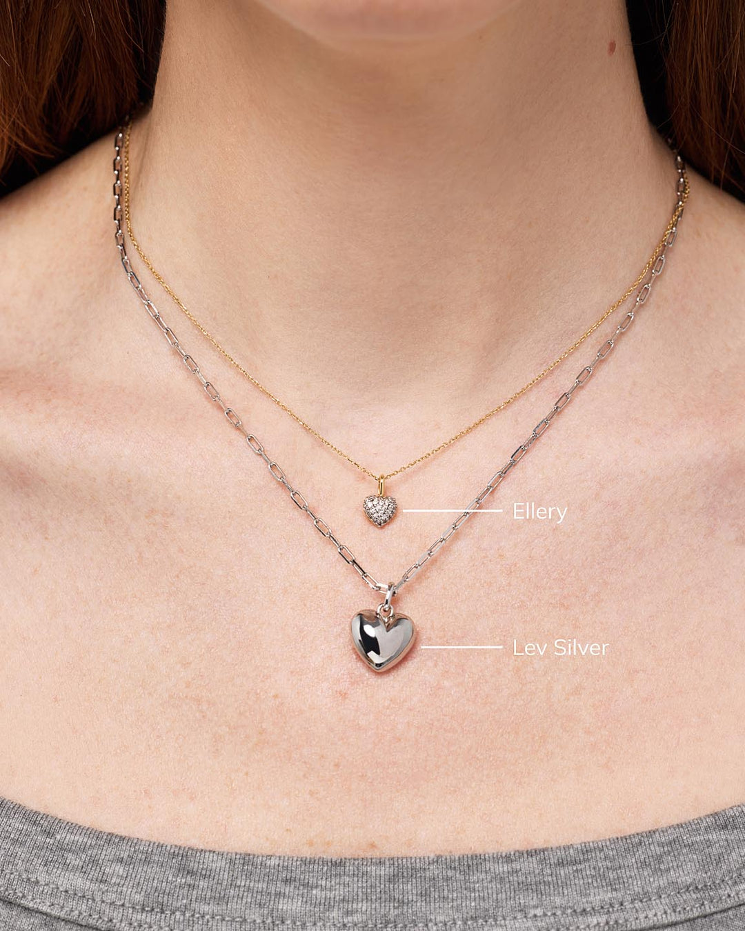 Gold Heart Necklace - Ellery
